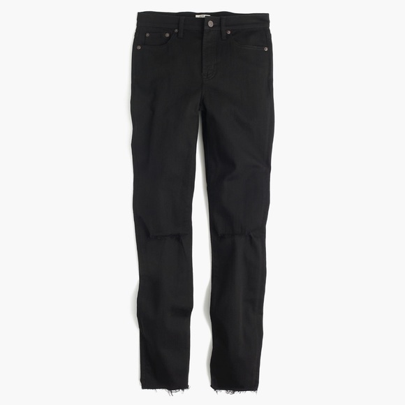 NWT Distressed Lookout High-Rise Jeans  29 || J. Crew - Picture 4 of 4